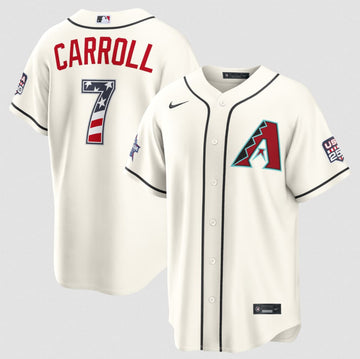 Corbin Carroll Arizona Diamondbacks cream All-Star jersey
