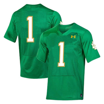 Under Armour Notre Dame Fighting Irish green Limited jersey