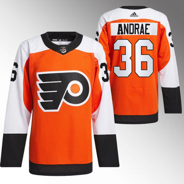 Emil Andrae Philadelphia Flyers orange jersey