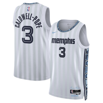 Kentavious Caldwell-Pope Memphis Grizzlies gray City Edition jersey