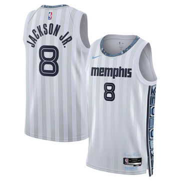 Jaren Jackson Jr Memphis Grizzlies gray City Edition jersey