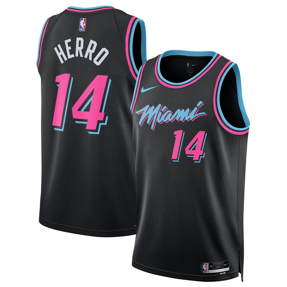 Tyler Herro Miami Heat black City Edition jersey