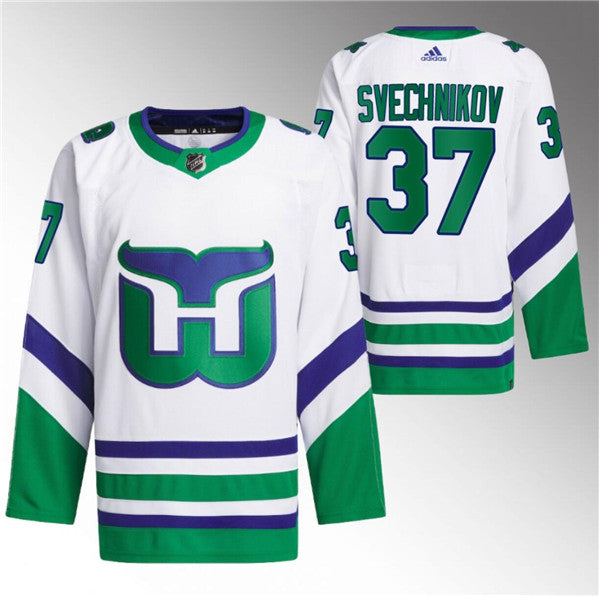 Andrei Svechnikov Carolina Hurricanes white jersey