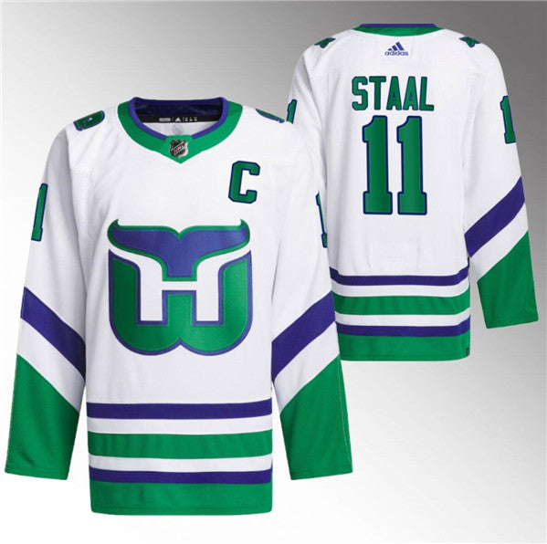 Jordan Staal Carolina Hurricanes white jersey