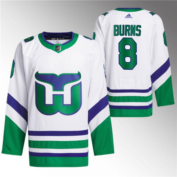 Brent Burns Carolina Hurricanes white jersey