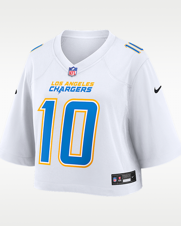 Justin Herbert Cropped Tundra Los Angeles Chargers Game jersey