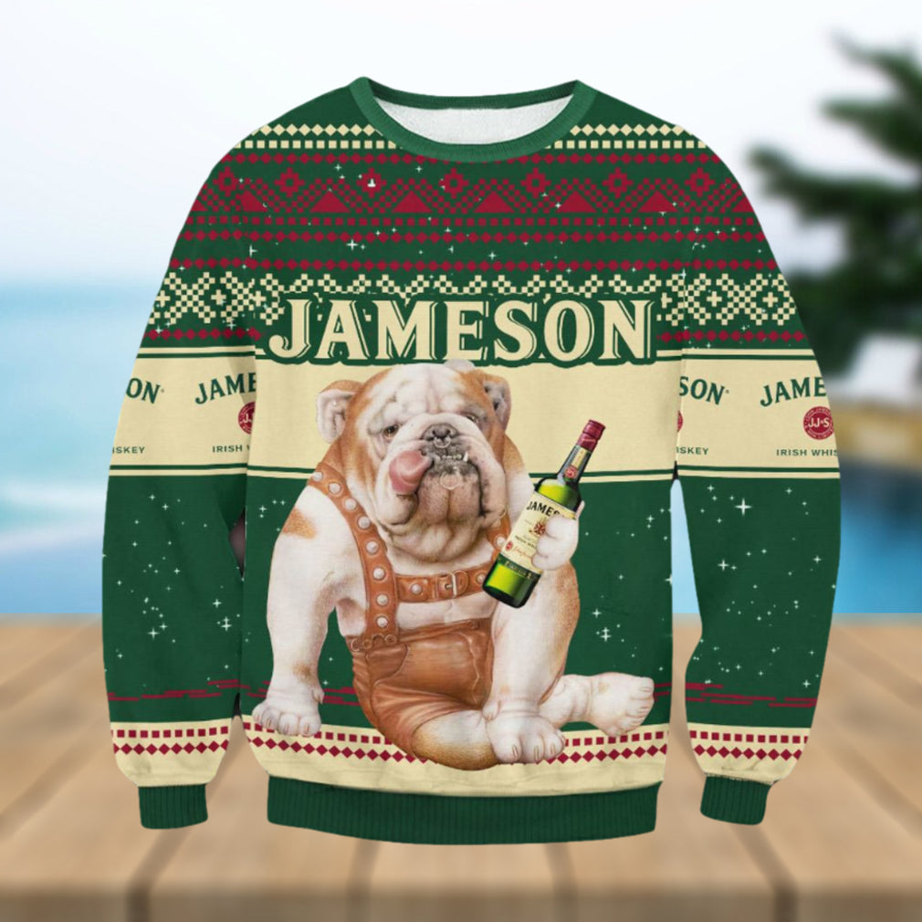 French Bulldog Snowflake Ugly Sweater