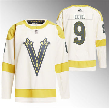 Jack Eichel Vegas Golden Knights cream Winter Classic jersey