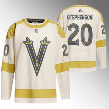Chandler Stephenson Vegas Golden Knights cream Winter Classic jersey