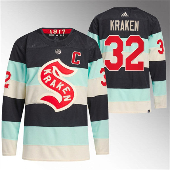 Kraken Deep Sea Seattle Kraken blue Winter Classic jersey