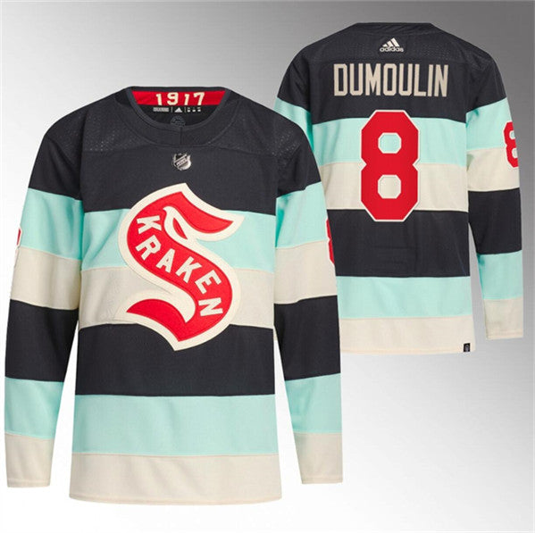 Brian Dumoulin Deep Sea Seattle Kraken blue Winter Classic jersey
