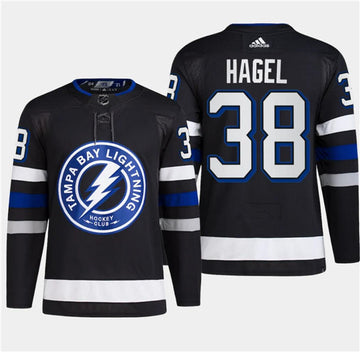 Brandon Hagel Tampa Bay Lightning black Alternate jersey