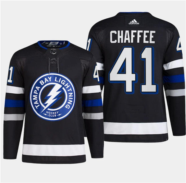 Mitchell Chaffee Tampa Bay Lightning black Alternate jersey