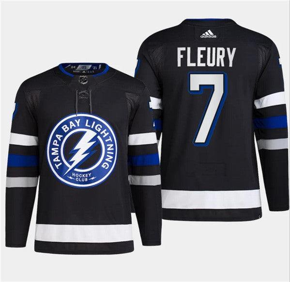 Haydn Fleury Tampa Bay Lightning black Alternate jersey