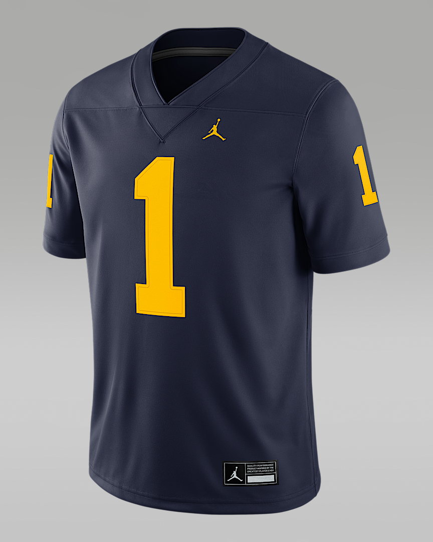Michigan Wolverines Game jersey