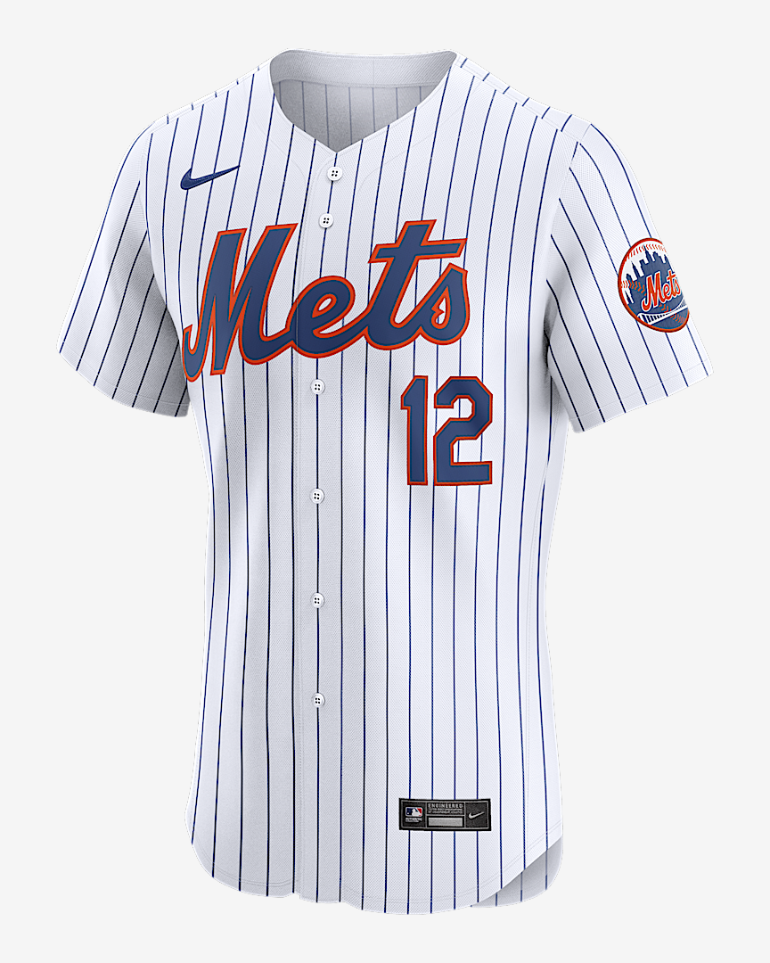 Francisco Lindor New York Mets Elite jersey
