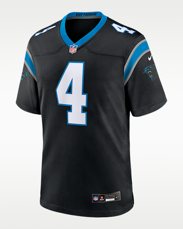 Tetairoa McMillan Carolina Panthers Game jersey
