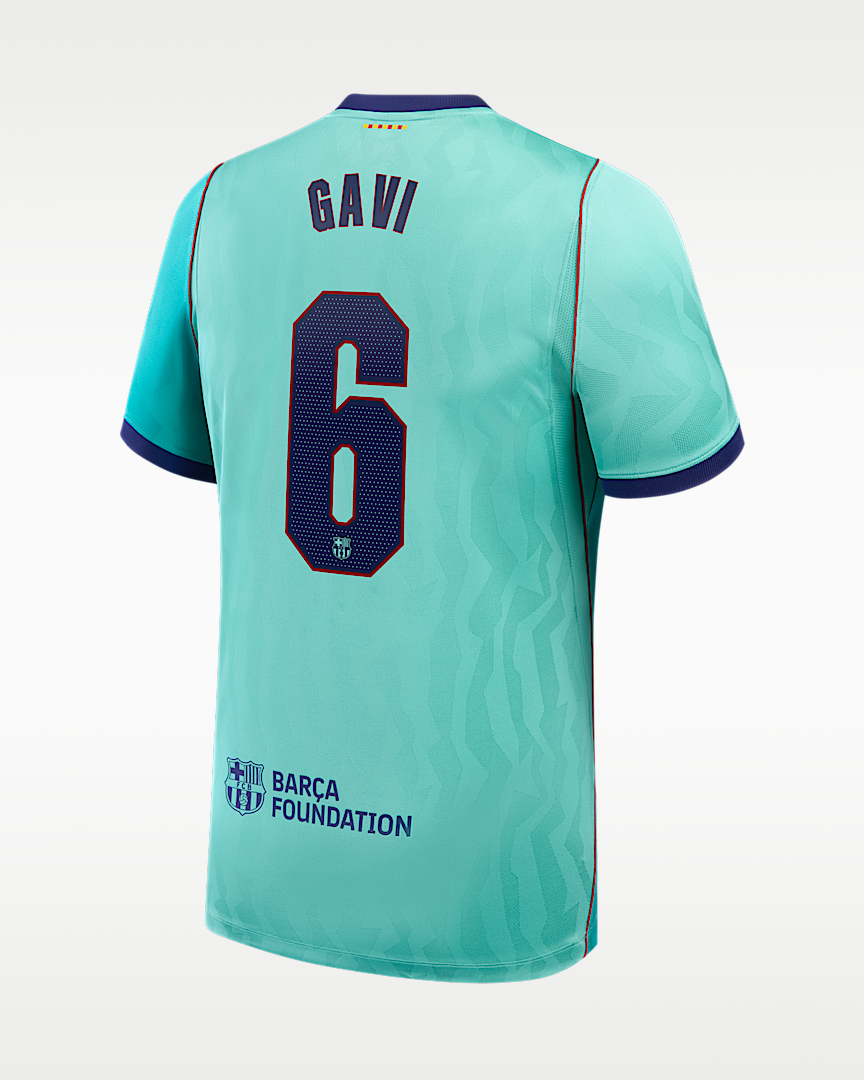 Gavi Barcelona Third jersey