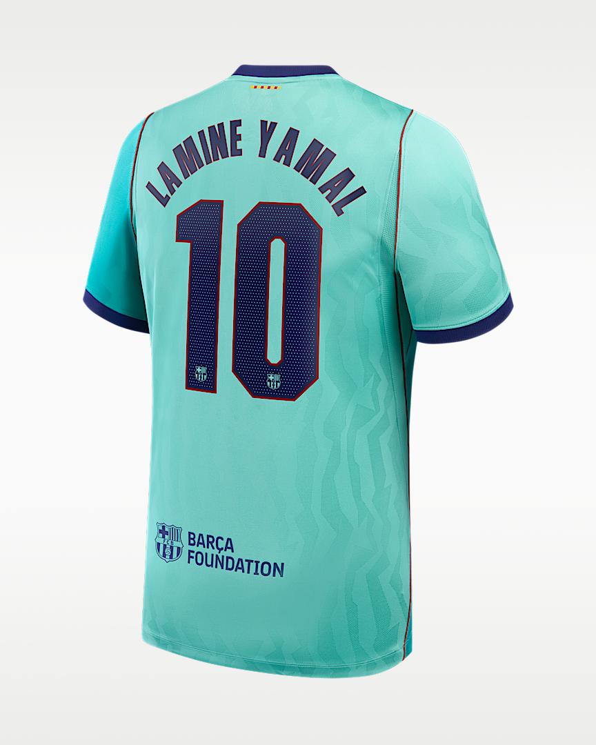 Lamine Yamal Barcelona Third jersey