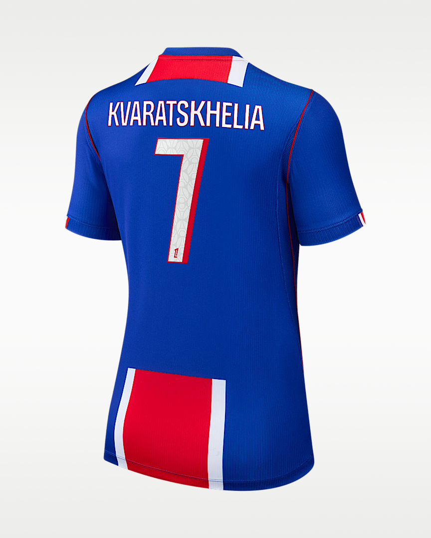 Khvicha Kvaratskhelia Paris Saint-Germain Home jersey
