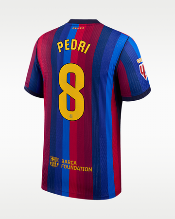 Pedri Match Barcelona Home jersey