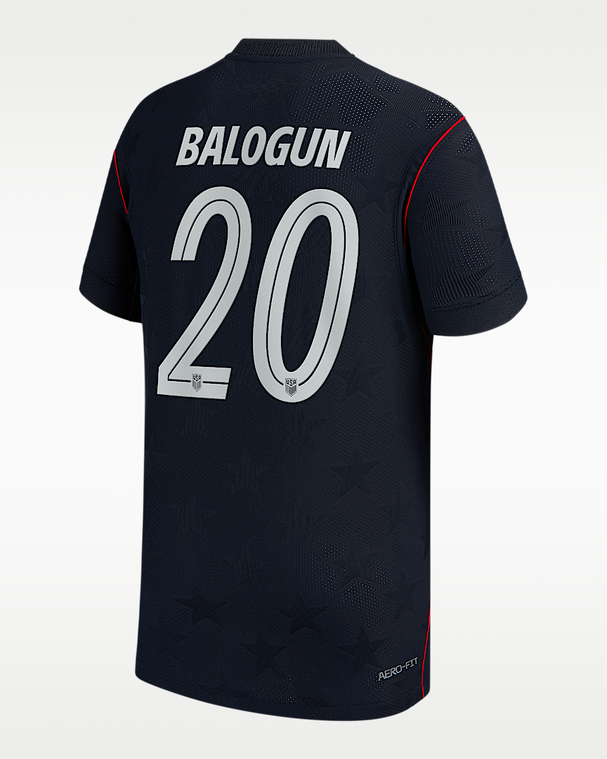 Folarin Balogun USMNT Away jersey