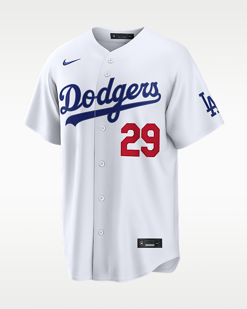 Tarik Skubal Los Angeles Dodgers Stadium jersey