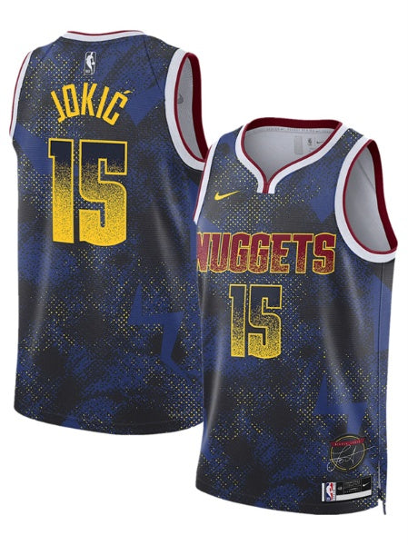 Nikola Jokic Denver Nuggets royal jersey