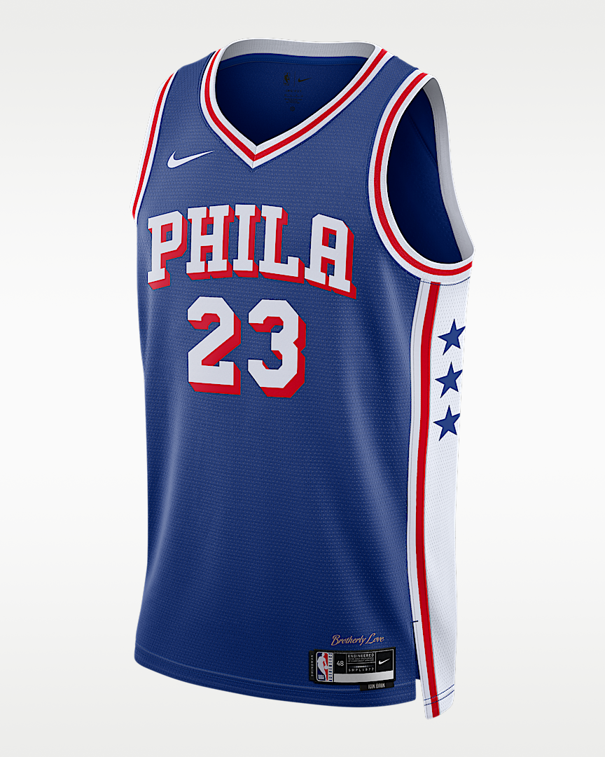 LeBron James Philadelphia 76ers Swingman jersey