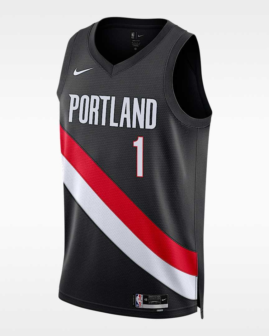 Ja Morant Portland Trail Blazers Swingman jersey