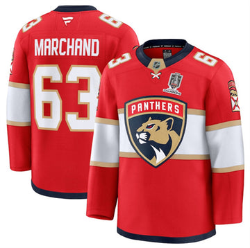 Brad Marchand Florida Panthers red Home jersey