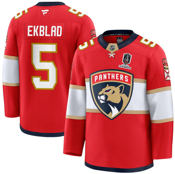 Aaron Ekblad Florida Panthers red Home jersey