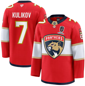 Dmitry Kulikov Florida Panthers red Home jersey