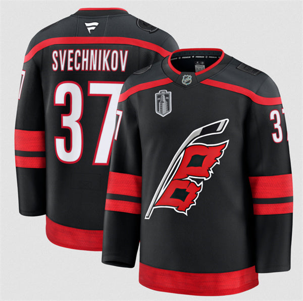 Andrei Svechnikov Carolina Hurricanes black Home jersey