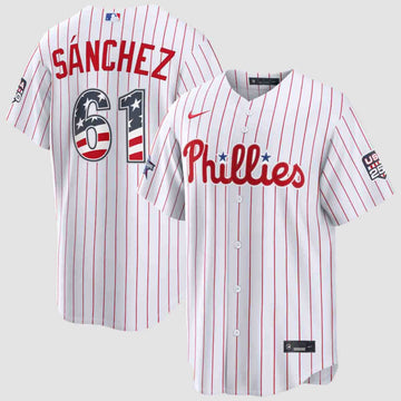 Jhoan Durán Philadelphia Phillies white All-Star jersey