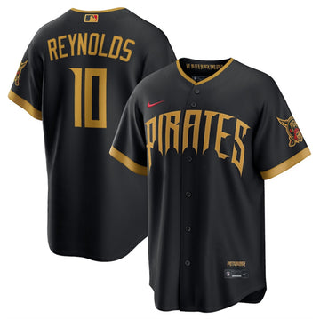 Bryan Reynolds Pittsburgh Pirates black City Connect jersey