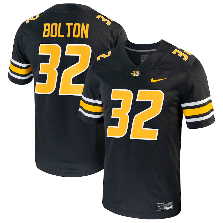 Nick Bolton Memphis Tigers black jersey