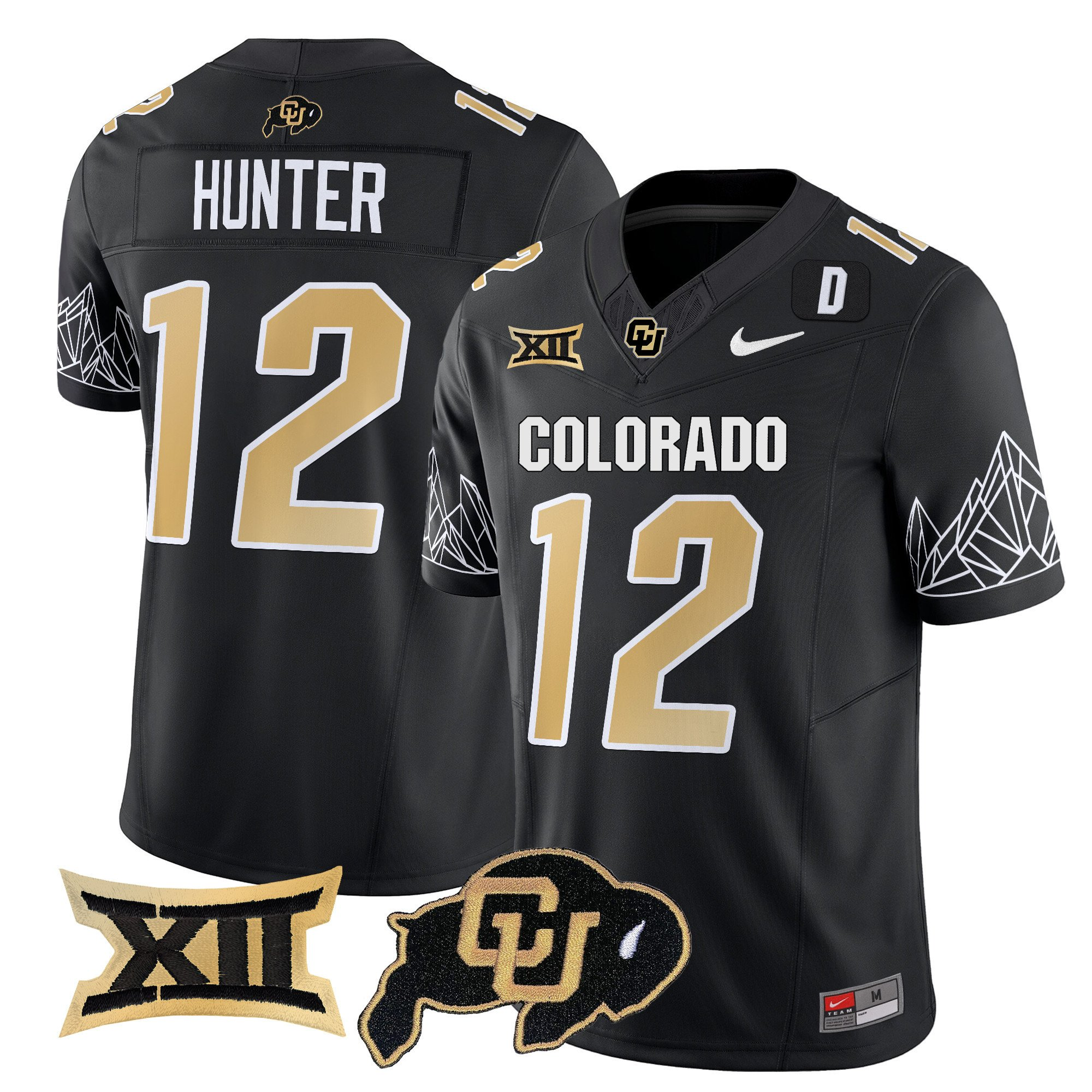 Travis Hunter Colorado Buffaloes black jersey