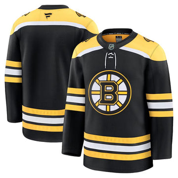 Custom Boston Bruins black Home jersey