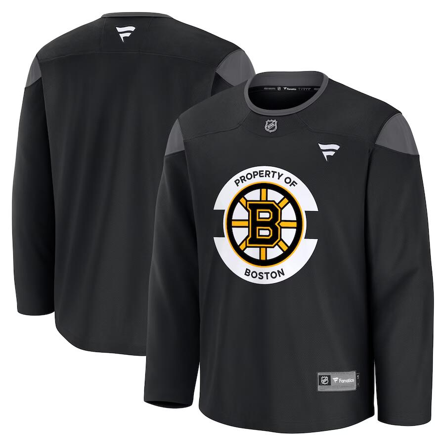 Boston Bruins black Home jersey
