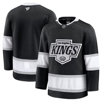 Custom Los Angeles Kings black Home jersey