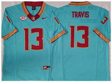 Custom Florida State Seminoles teal jersey