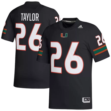 Sean Taylor Miami Hurricanes black jersey