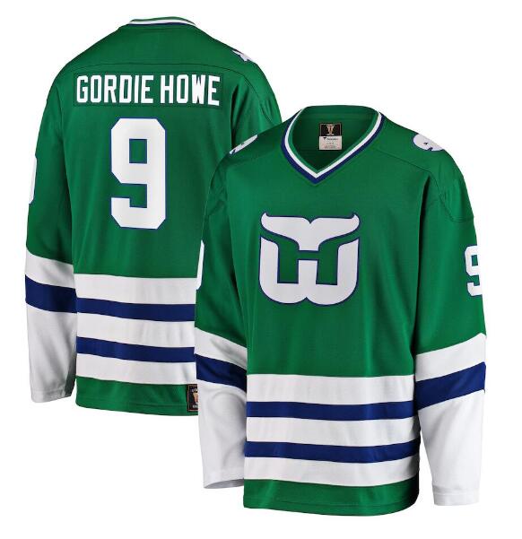 Custom Carolina Hurricanes green jersey
