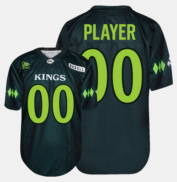 Custom Louisville Kings green Home jersey