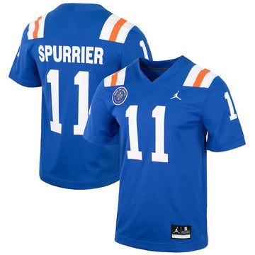 Steve Spurrier Florida Gators royal jersey