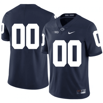 Custom Penn State Nittany Lions navy jersey