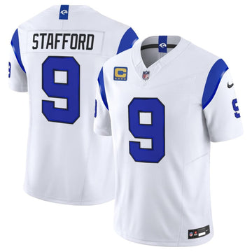 Matthew Stafford Los Angeles Rams white Vapor jersey