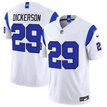 Eric Dickerson Los Angeles Rams white Vapor jersey