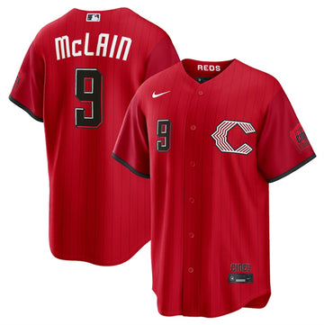 Matt McLain Cincinnati Reds red City Connect jersey